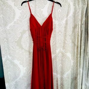 LAUNDRY - Long Red Gown